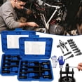 thumbnail image 1 of Ensemble d'Outils Extracteurs de Roulements de Trou de Store Robustes 10 Pcs, Kit d'Extracteur Intérieur de Moto 8-25mm avec Étui de Rangement Portable, Kit d'Extracteur Interne pour Réparation de Moto et Bicyclette, Facile à Utiliser (2 Pcs*B), 1 of 1