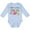 AE-Light Blue, variant on Inktastic Dads' Little Jellybean Cute Easter Candy Boys or Girls Long Sleeve Baby Bodysuit