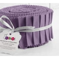 thumbnail image 3 of Soimoi 40Pcs Solid Lavender Cotton Precut Fabrics For Quilting Craft Strips 2.5 Inches Jelly Roll, 3 of 6