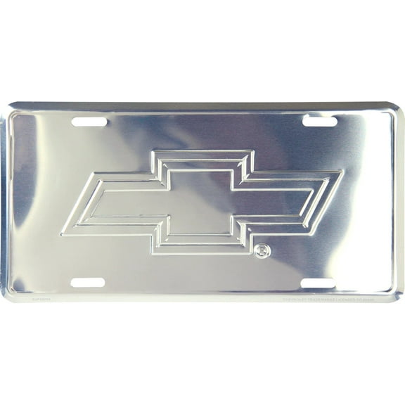 Hangtime Chevy Bowtie Super Stock 6x12 Licence Plate