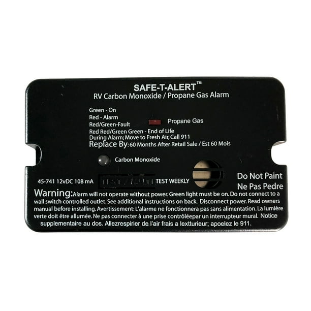 Safetalert 45741BL Safetalert 45series Combo Carbon Monoxide