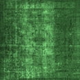 thumbnail image 1 of Ahgly Company Indoor Square Oriental Emerald Green Industrial Area Rugs, 5' Square, 1 of 4