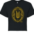 thumbnail image 3 of Wicked - Art Deco Logo - Juniors Cropped Graphic T-Shirt, 3 of 5
