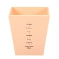 thumbnail image 3 of Unique Bargains Pen Cup Holder Plastic Pencil Stand Stationery Organizer for Office Pink, 3 of 5