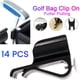 thumbnail image 4 of Soidarity 14 Uds Clip de Putter de Golf, abrazaderas de postes de plástico para poner, herramienta de Golf, estante de sujeción de postes, Golf, 4 of 6