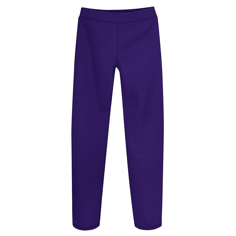 Hanes - Girls' Fleece Open Bottom Sweatpants - Walmart.com - Walmart.com