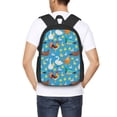 thumbnail image 4 of Balery Rooster And Chickens Mochila para hombre y mujer - Tela Oxford 600D resistente - Gran capacidad, resistente al agua, ideal para la escuela, viajes y senderismo, 4 of 6