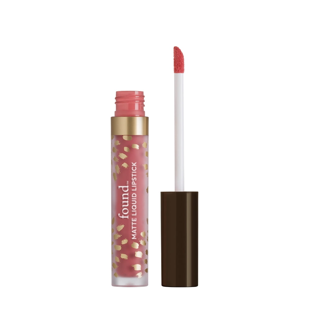 FOUND Matte Liquid Lipstick + Lip Liner with Evening Primrose Oil, 02 Honeysuckle