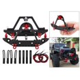 thumbnail image 4 of Parachoques del coche de la correa eslabonada de RC Parachoques Con Luz LED Para Axial SCX10 SCX10 II Piezas De Repuesto De Bricolaje Para Automóvil Juego Completo juego completo Magideal Parachoques del coche de la correa eslabonada de RC, 4 of 7