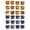 Mix color 24, variant on Halloween Candy Treat Boxes For Holiday Treat Cookie Goodie (blue 12)