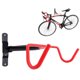 thumbnail image 2 of Colgador de bicicleta Soporte de pared Gancho para bicicleta Soporte de bicicleta plegable horizontal Garaje Almacenamiento de bicicletas Elevador de bicicleta Tornillos de alta resistencia 1 paquete, 2 of 5