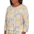 thumbnail image 4 of Alfred Dunner Womens Petite Geometric Medallion Crewneck Top, 4 of 4