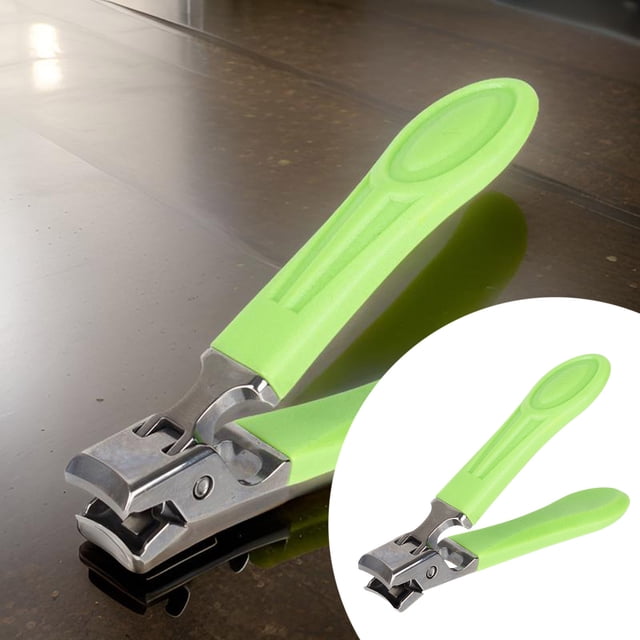Heavy Duty Nail Clipper with Wide Jaw Opening for Thick and Hard Toenails Senior Friendly Design