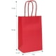 thumbnail image 2 of Bolsas de regalo IN-JOOYAA de papel kraft rojo, 30 unidades, tamaño pequeño, 2 of 7