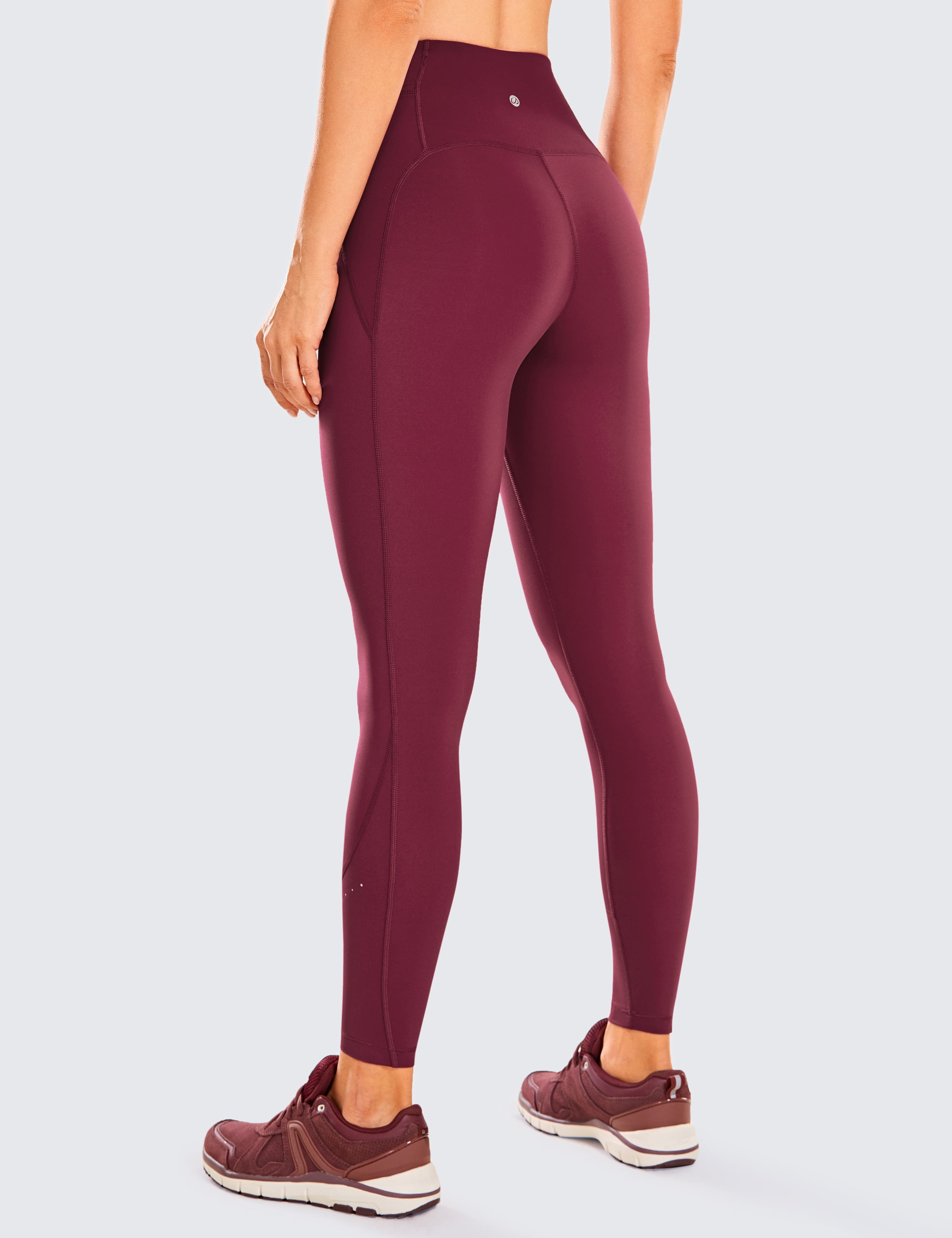CRZ YOGA Naked Feeling Women's Workout Leggings 7/8 High Waisted Yoga Pants  with Side Pocket-25 Inches - Walmart.com