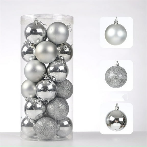Dpityserensio 60mm Christmas Tree Ball Bauble Hanging Home Party Ornament Decor