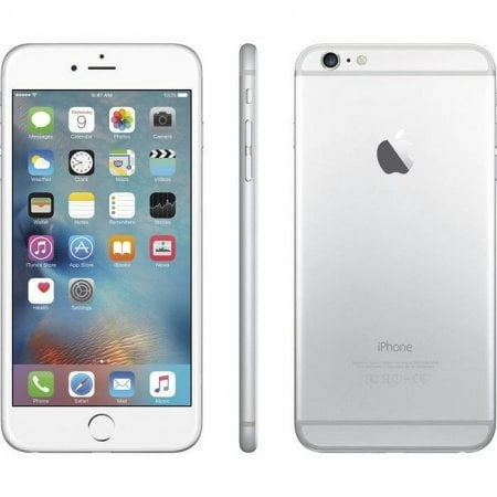 Used Apple iPhone 6 Plus 16GB, Silver - Unlocked GSM