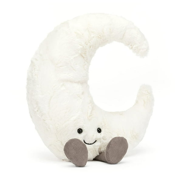 Jellycat Amuseables Moon Stuffed Toy, Medium 10.5 | Moon Plush | Fun Gift Idea