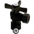 thumbnail image 1 of Kingston Brass Millennium 5/8" OD Compression X 1/2" OD Compression Angle Valve, Oil Rubbed Bronze, 1 of 1