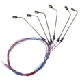 thumbnail image 2 of 6 Ou 12Pcs Chemin de Fer Chemin de Travail Yard Lights LED Éclairage Jardin Micro Paysage, 2 of 10