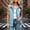 A_ Light Blue, variant on BVnarty Women's Sleeveless Utility Vest Lapel Collar Waist Drawstring Multi Pockets for Fall Winter Daily Casual Wear Khaki XL
