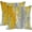 Yellow, variant on Throw Pillow Covers Modern Home Art Decor, 18 x 18 Inches Set of 2 Abstract Oil Painting Pillowcases for Bedroom, Living Room, Cushion Couch Sofa, Abstract White Grey