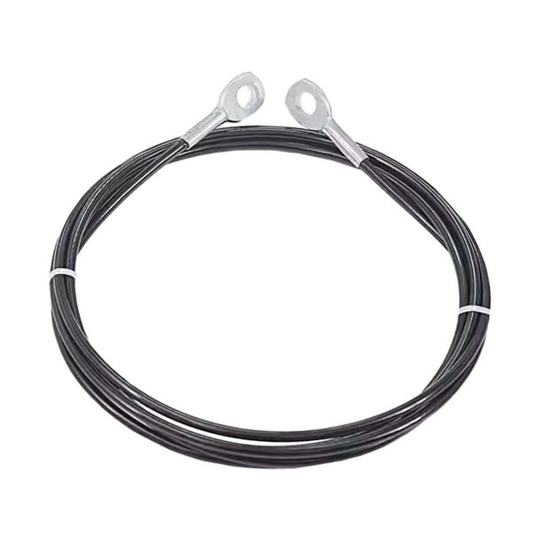 Cable de sistema de poleas de 6 mm para equipos de elevación, cable de fijación multiusos para entrenamiento 450 centímetros