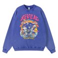 thumbnail image 3 of Sudadera con capucha de algodón para hombre, estilo vintage, desgastada, con diseño de esqueleto de noche maravilloso, mariposa y olas, ropa informal de gran tamaño, 3 of 5