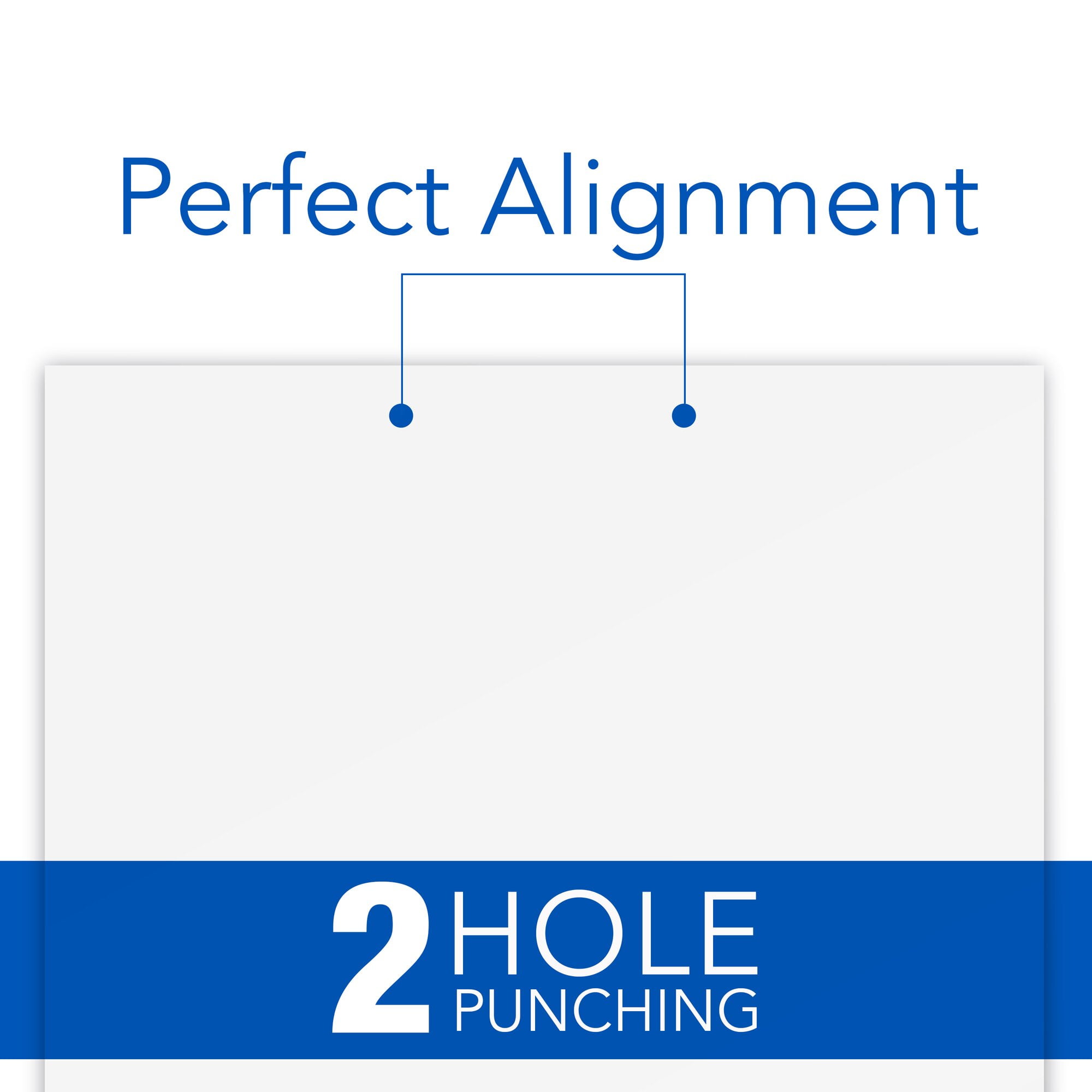 Swingline 28-Sheet Comfort Handle Steel Two-Hole Punch - SWI74050