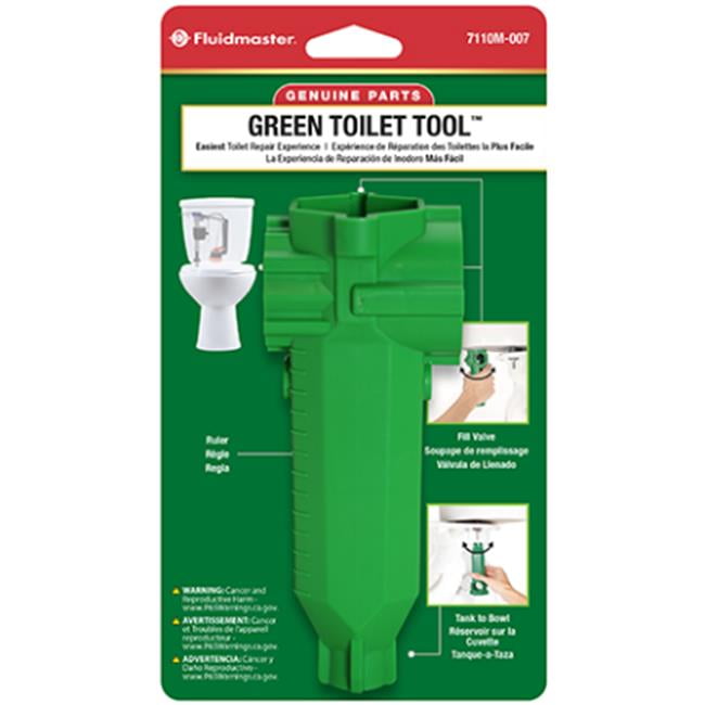 Harvey 7110M007P10 Fluidmaster Universal Toilet Repair Kit, Green