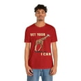 thumbnail image 4 of Funny Amputee T-Shirt “Bet your giraffe v1” Humor Crew Neck T-Shirt, 4 of 4