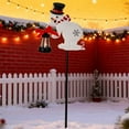 thumbnail image 2 of CREATITOY Solar-Powered Santa WaterInchesg Can Light - For Garden, Yard, Christmas Outdoor Deco, 2 of 6