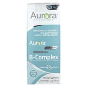 Aurora Nutrascience Liposomal B-Complex, 10 Packets, 0.68 fl oz (20 ml) Each