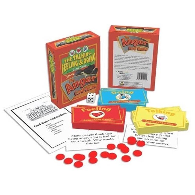 El juego de cartas Talking Feeling & Doing Anger