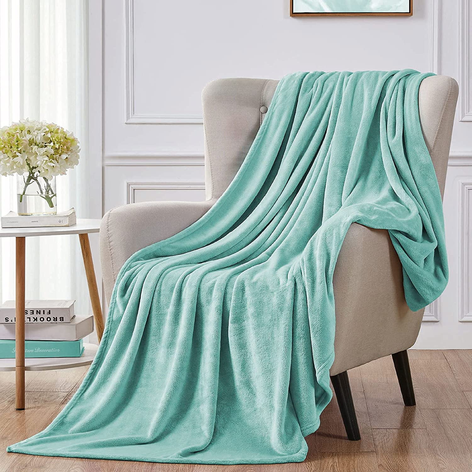 Baby Blue Fuzzy Blanket atelieryuwa.ciao.jp