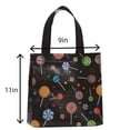 thumbnail image 4 of 12 Pack Reusable Gift Bags with Handles, 3 Designs Lollipop Balloon Paint Splash Non-woven Party Favor Goodie Treat Bags for Kids Birthday, Baby Shower, 4 of 4