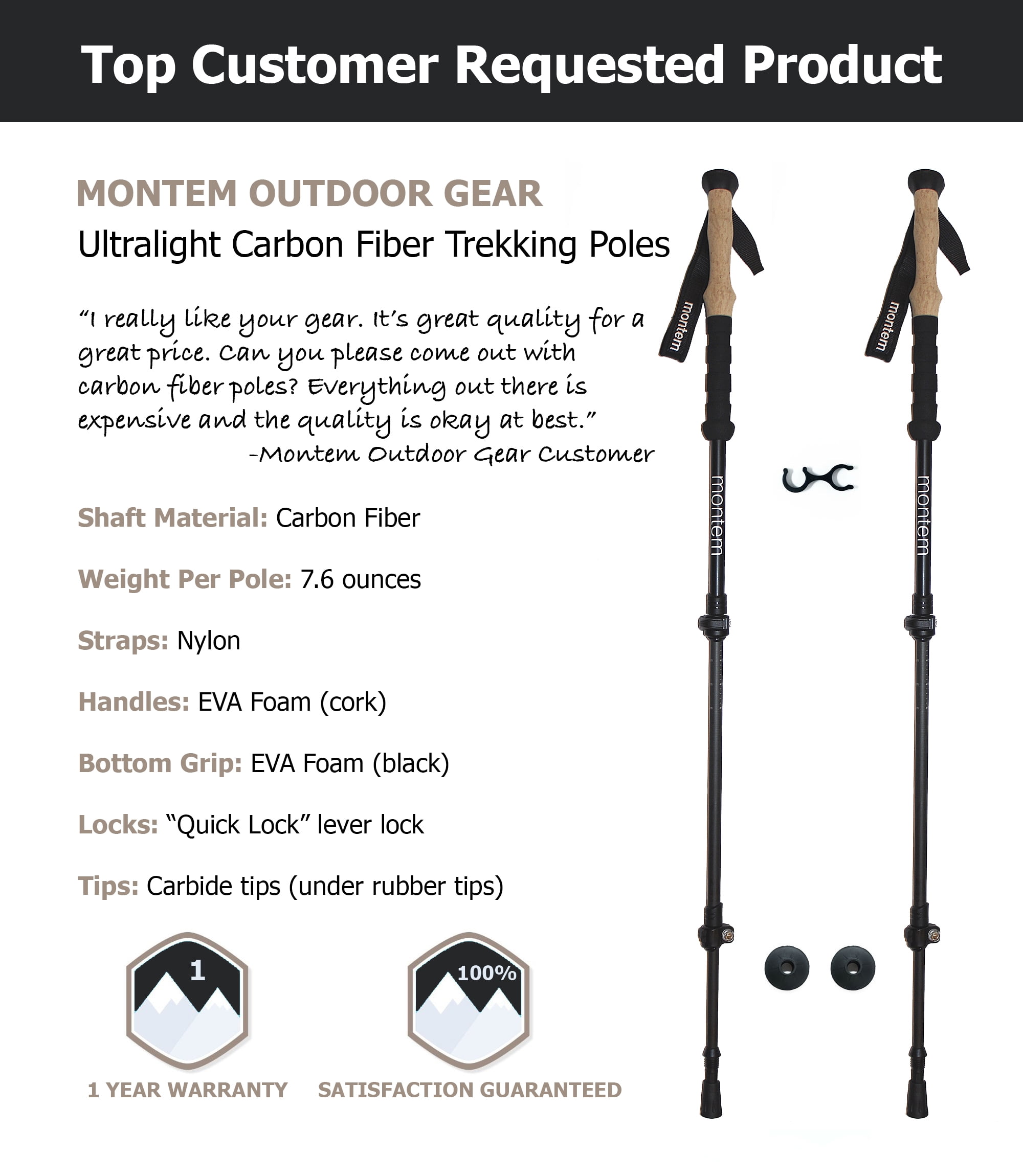 montem ultralight carbon fiber