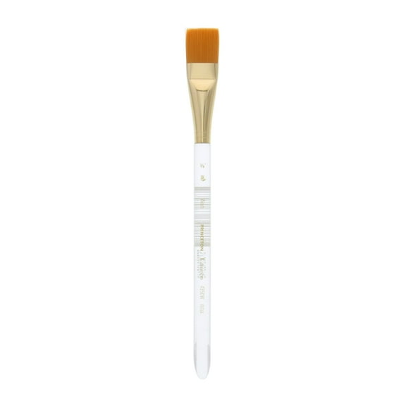 Princeton Brush Lauren Golden Synthetic Watercolor & Acrylic Brush, Wash, 3/4 in