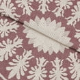 thumbnail image 2 of BNM Cotton Blend Classic Medallion Bedspread Set, King, Berry Red, 2 of 5