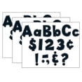 thumbnail image 1 of TEACHER CREATED RESOURCES (3 PK) 4IN FUN FONT LETTERS BLACK, 1 of 2
