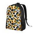 thumbnail image 2 of Fotbe Cute Cow Print Sunflower C Mochila de Viaje para Laptop, Mochila Ejecutiva Delgada y Resistente 15.6", 2 of 8