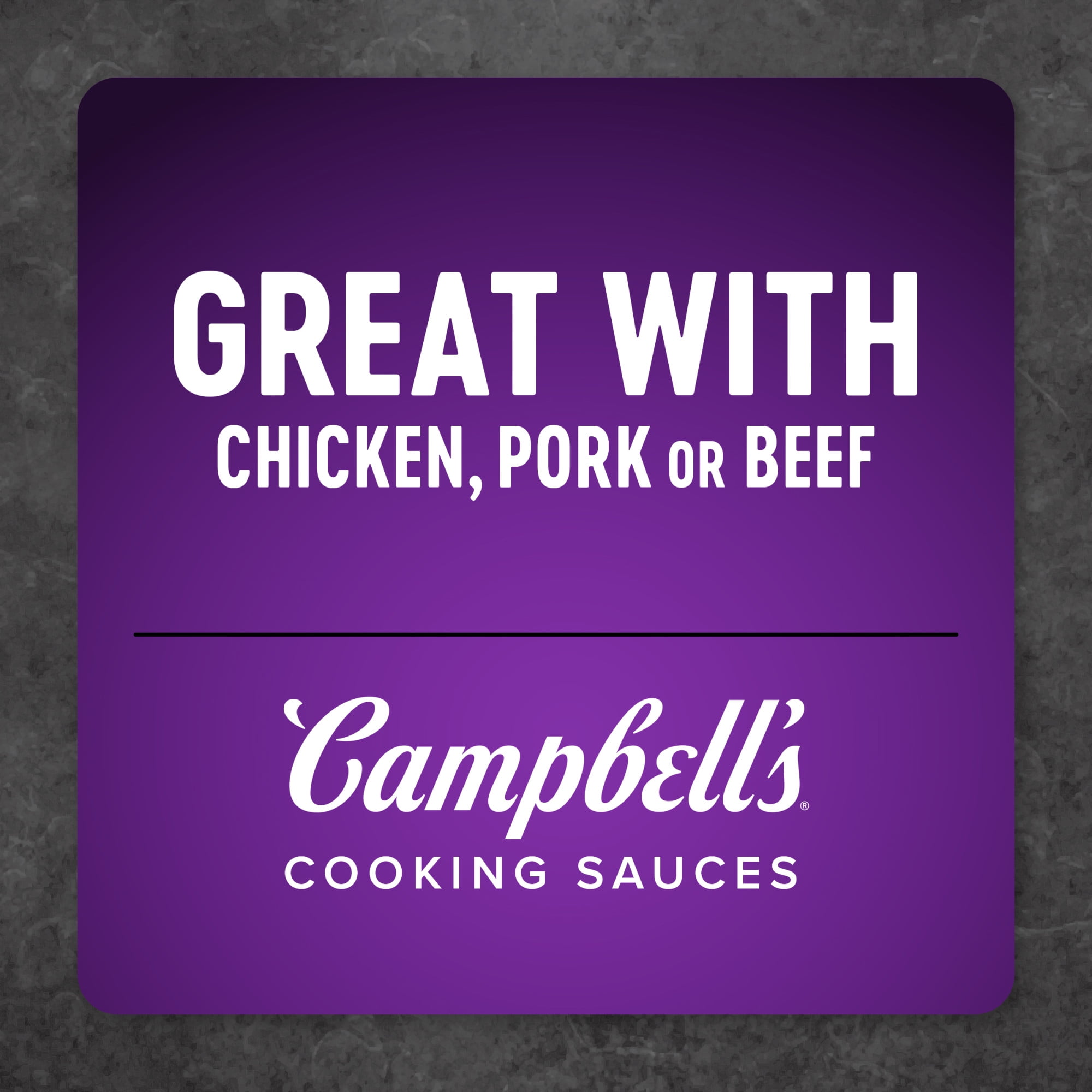 Campbell's Cooking Sauces, Savory Marsala, 11 oz Pouch