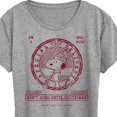 thumbnail image 3 of Peanuts - Christmas - Special Delivery Mail - Women's Short Sleeve Graphic T-Shirt, 3 of 5