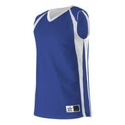 Alleson Athletic 54MMR Mens Reversible Basketball Jersey - Black White