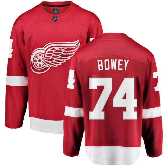 Madison Bowey Detroit Red Wings NHL Fanatics Breakaway Home Jersey