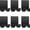 Black, variant on 12 Pack Razor Holder Shaver Hook Hanger Stand, Self Adhesive Stainless Steel Heavy Duty Utility Storage Hook,Shower Hook for Razor,Bathroom Kitchen Organizer for Plug Robe Towel Loofah Bathrobe Coat