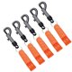thumbnail image 5 of EeaseMX 10 silbatos de supervivencia para exteriores, portátiles, de emergencia, para acampar (naranja), 5 of 7