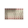thumbnail image 2 of Nappe de Noël Rouge et Blanche 80x120cm - Décoration de Fête pour Table à Manger, Restaurant et Rassemblements Festifs, 2 of 7