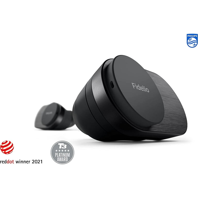 Fidelio T1 ブラック ワイヤレスイヤフォン PHILIPS Fidelio T1 True Wireless Headphones with Active