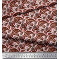 thumbnail image 2 of Soimoi Poly Georgette Fabric Floral & Paisley Print Fabric by Yard 52 Inch Wide, 2 of 5